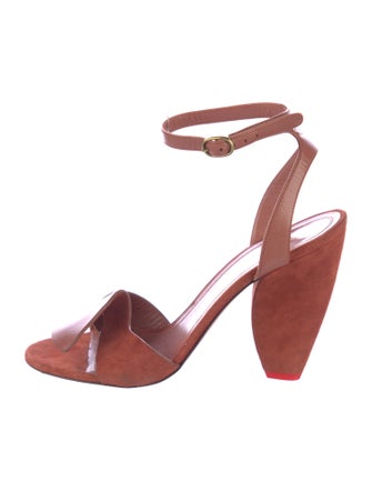 Celine Suede Sandals
