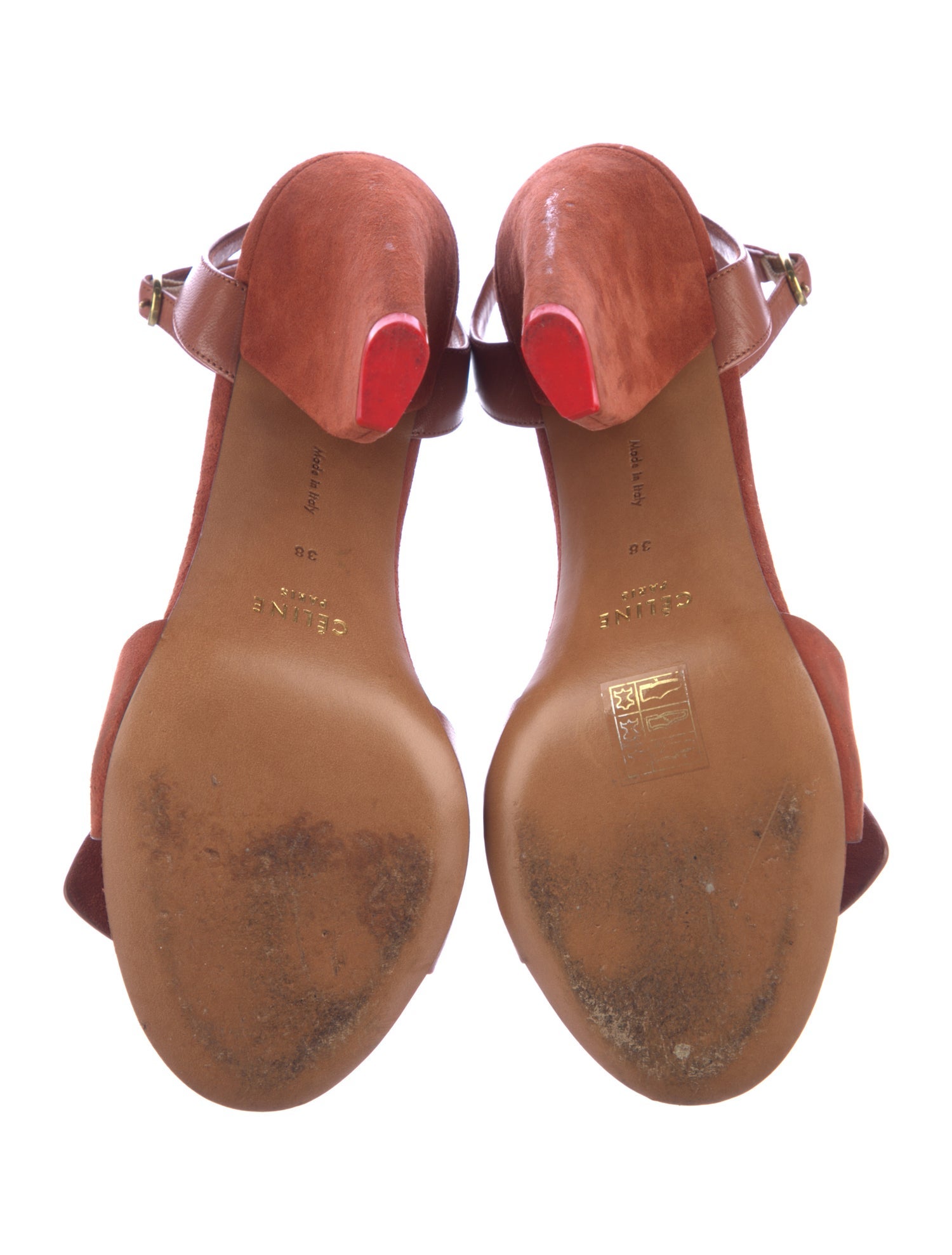 Celine Suede Sandals