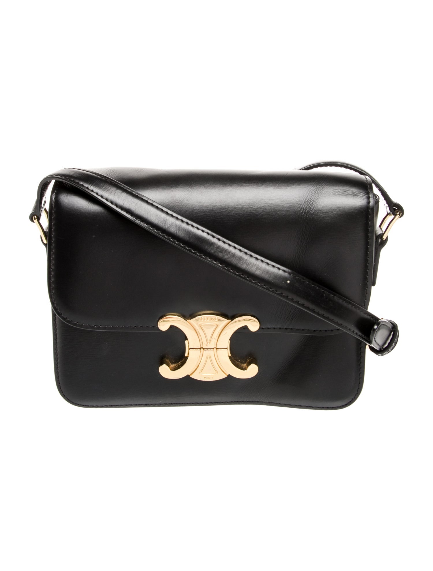 Celine Leather Triomphe Teen