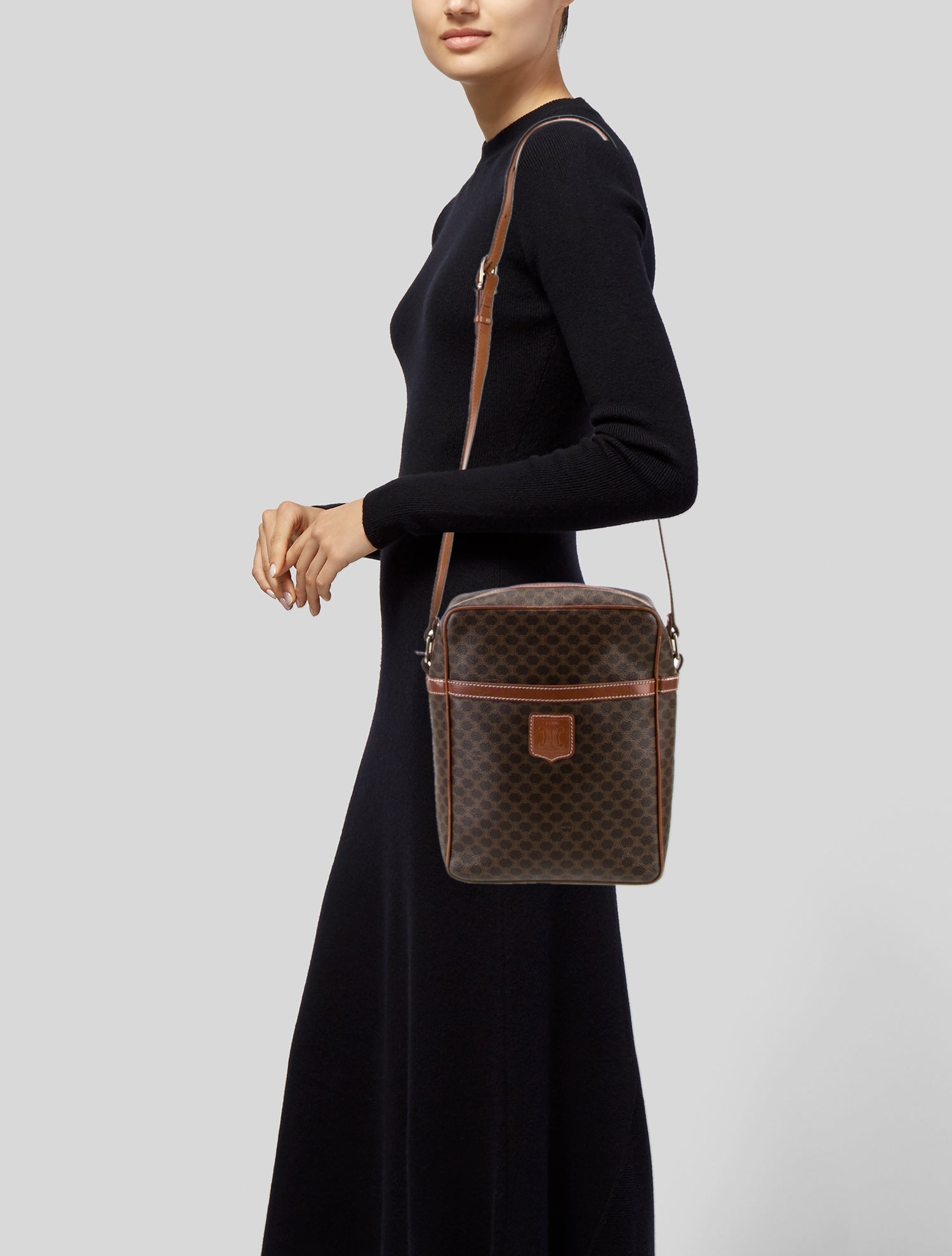 Celine Macadam Messenger Bag Vintage