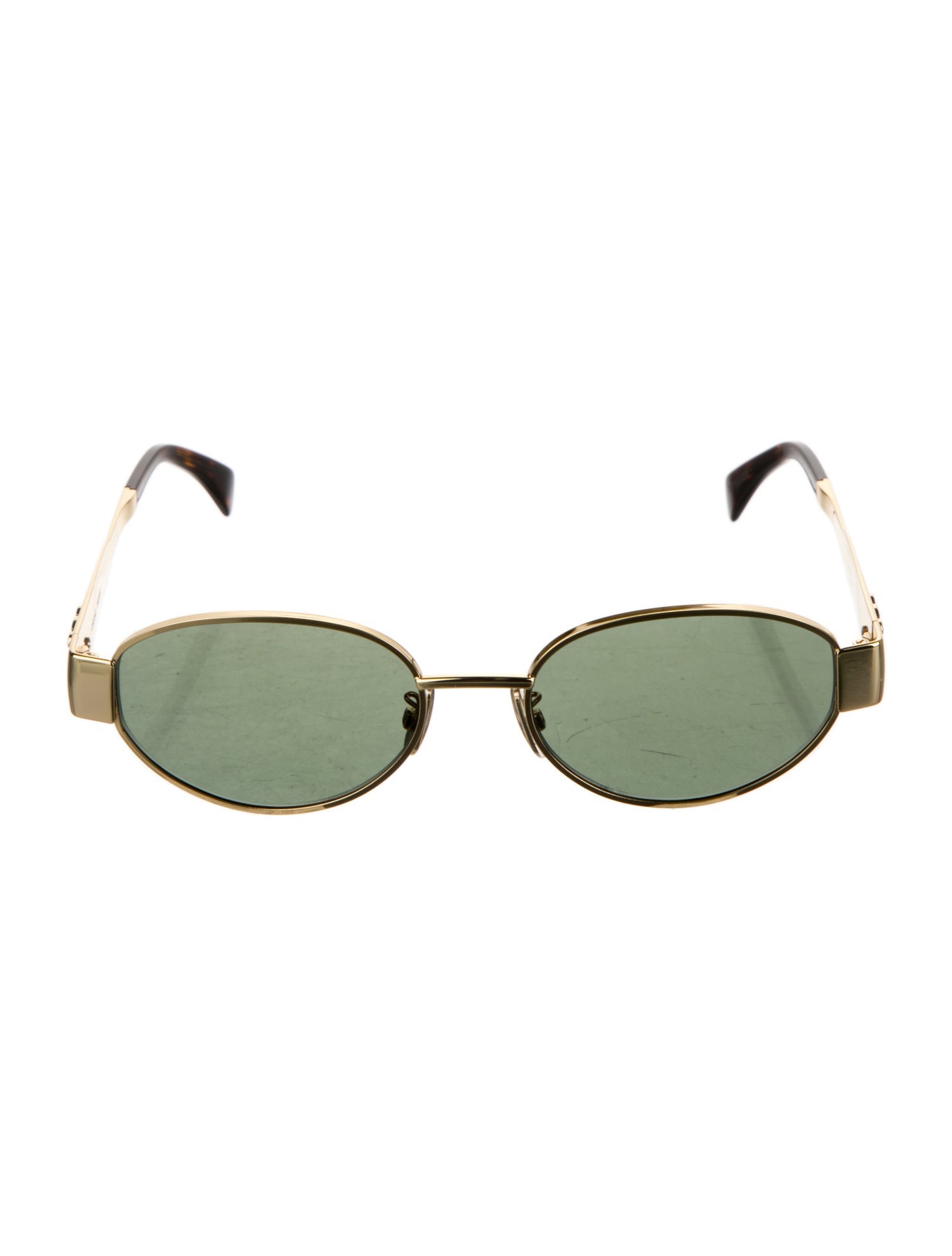Celine Round Tinted Sunglasses