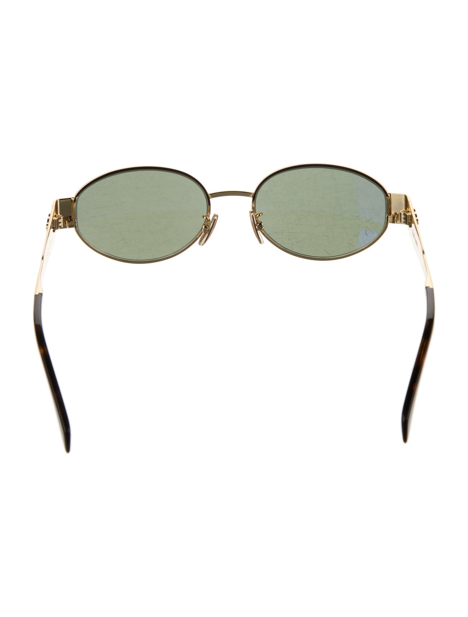 Celine Round Tinted Sunglasses