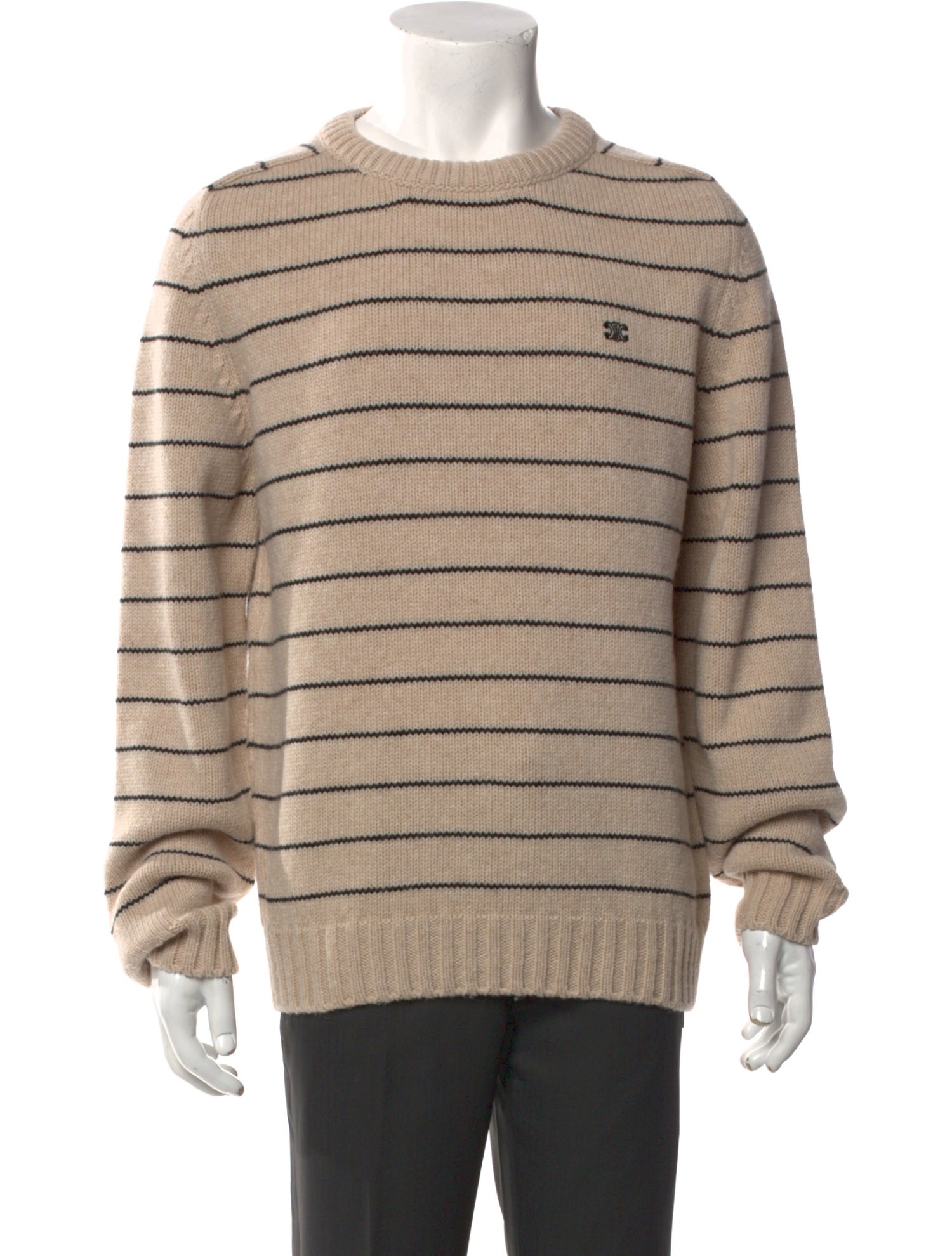Celine Wool Striped Pullover