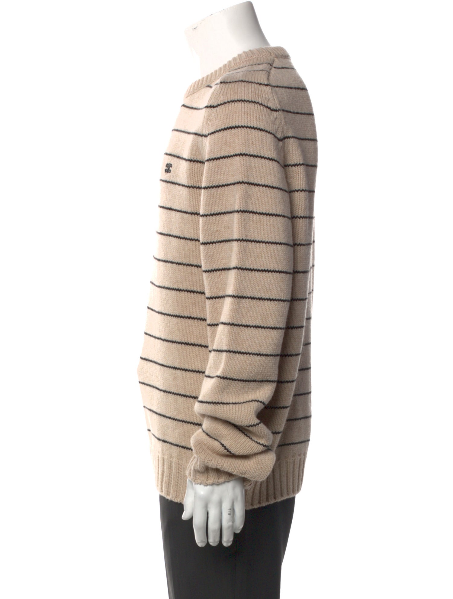 Celine Wool Striped Pullover