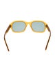 Celine Square Tinted Sunglasses