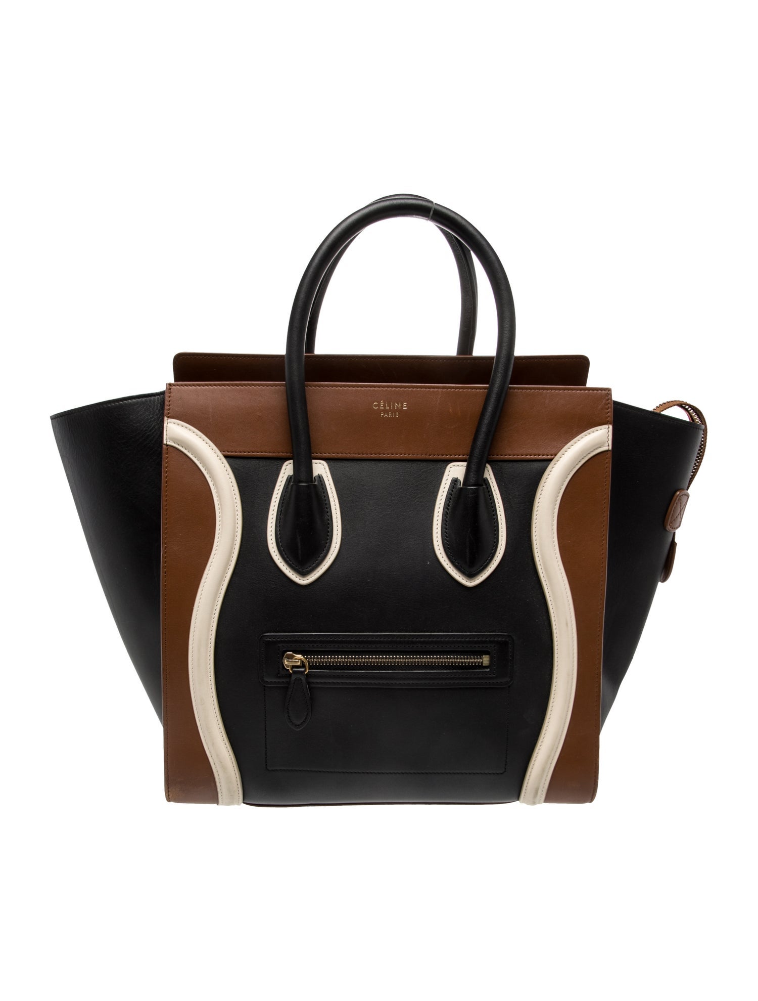 Celine Leather Luggage Mini
