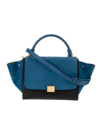 Celine Leather Trapeze