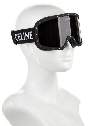 Celine Crystal Studded Snow Goggles