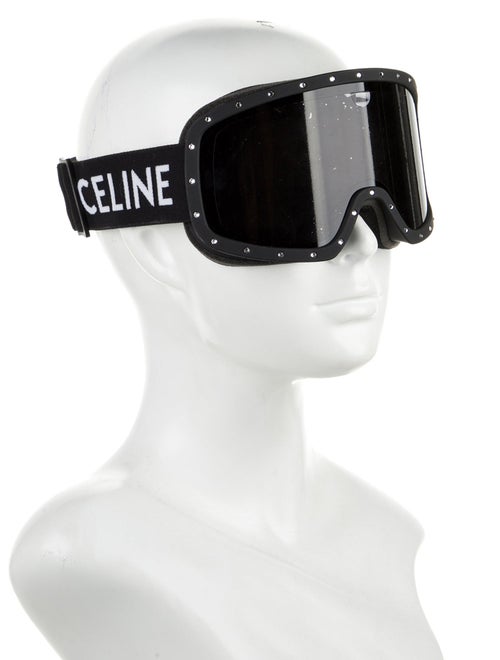Celine Crystal Studded Snow Goggles