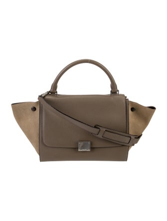 Celine Leather Trapeze Mini