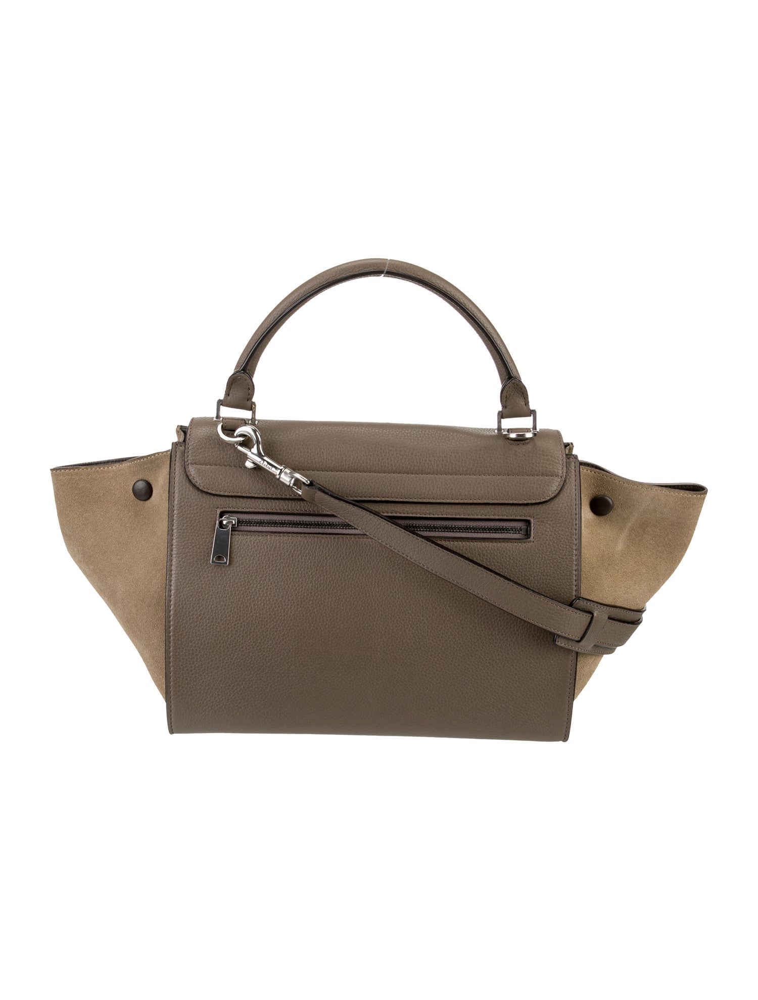 Celine Leather Trapeze Mini