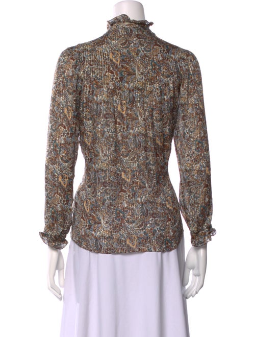 Celine Silk Printed Blouse