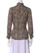 Celine Silk Printed Blouse