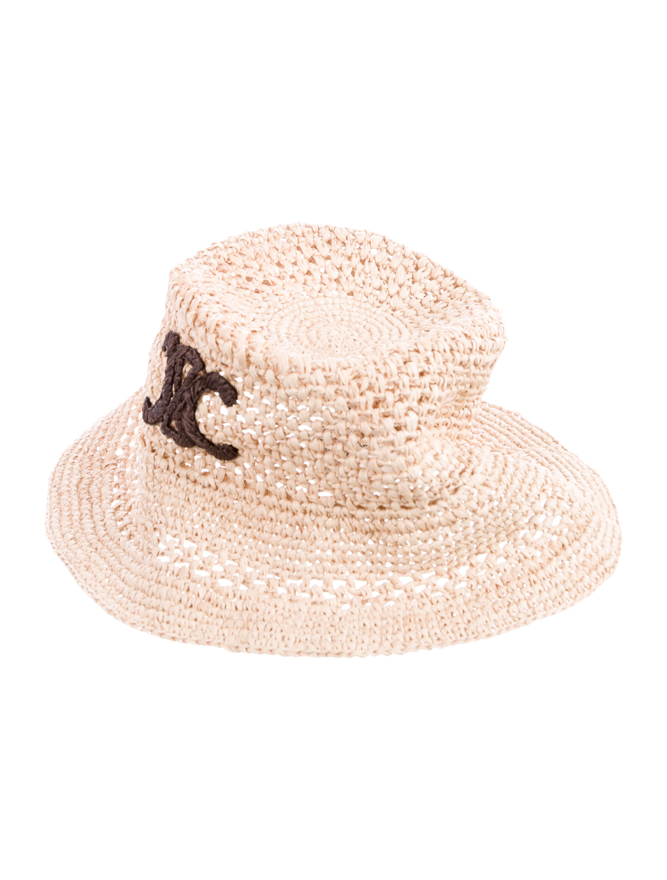 Celine Raffia Bucket Hat