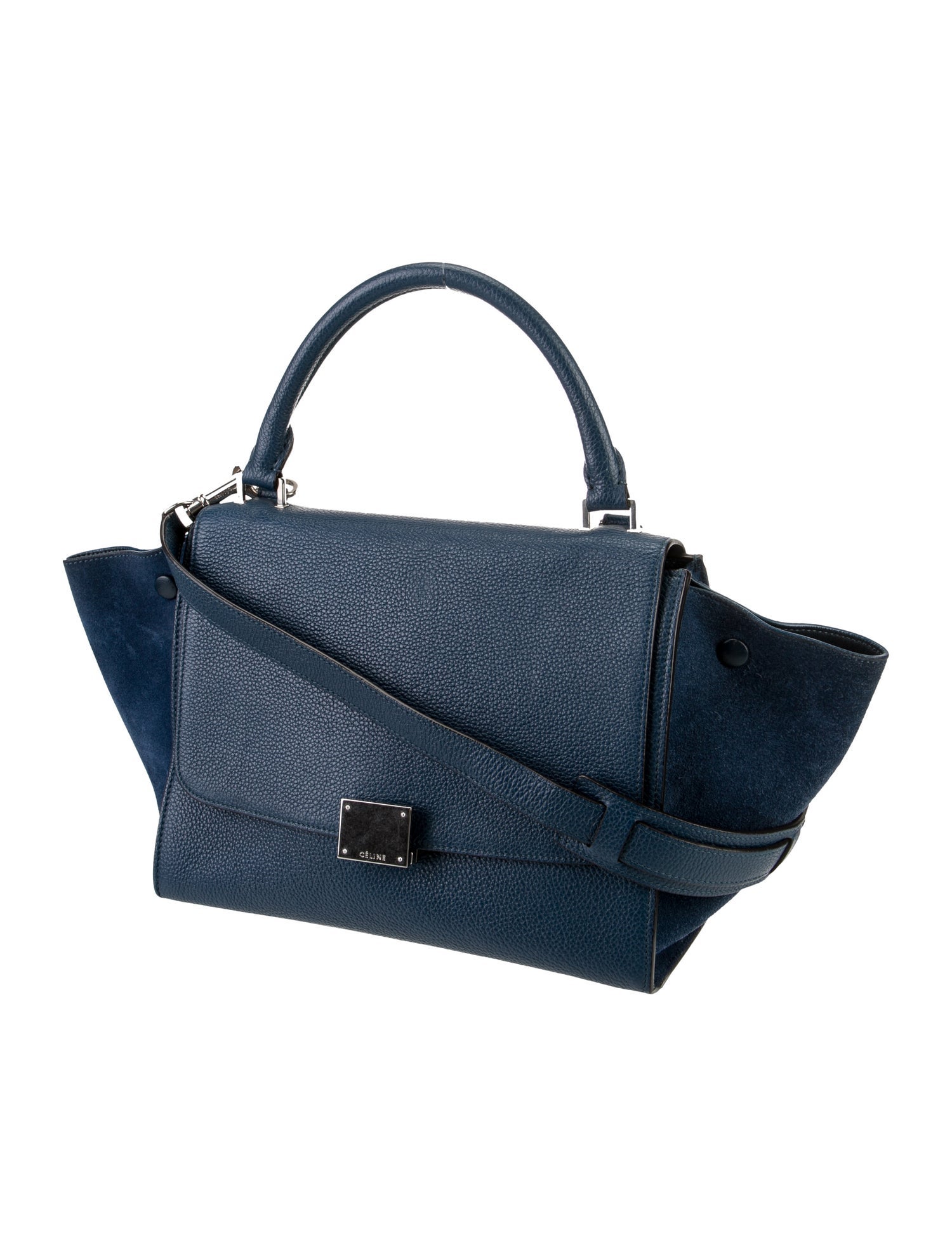 Celine Leather Trapeze