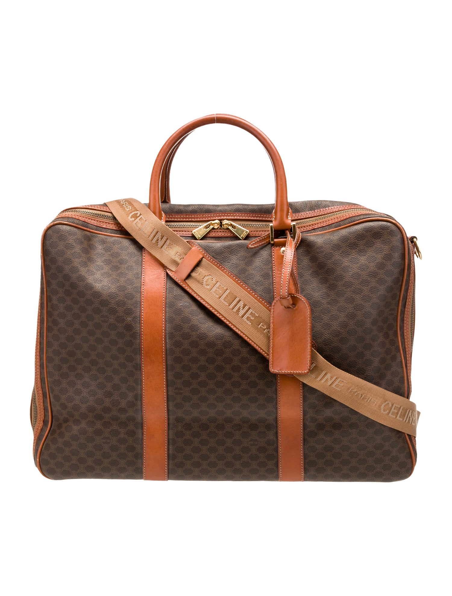 Celine Macadam Messenger Bag Vintage