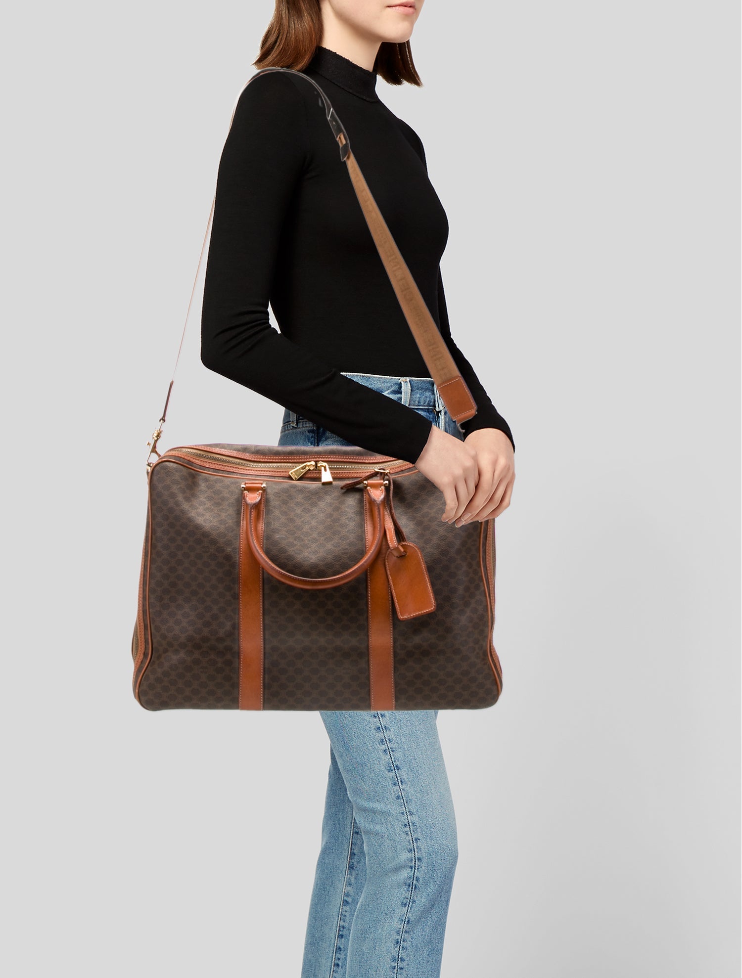 Celine Macadam Messenger Bag Vintage