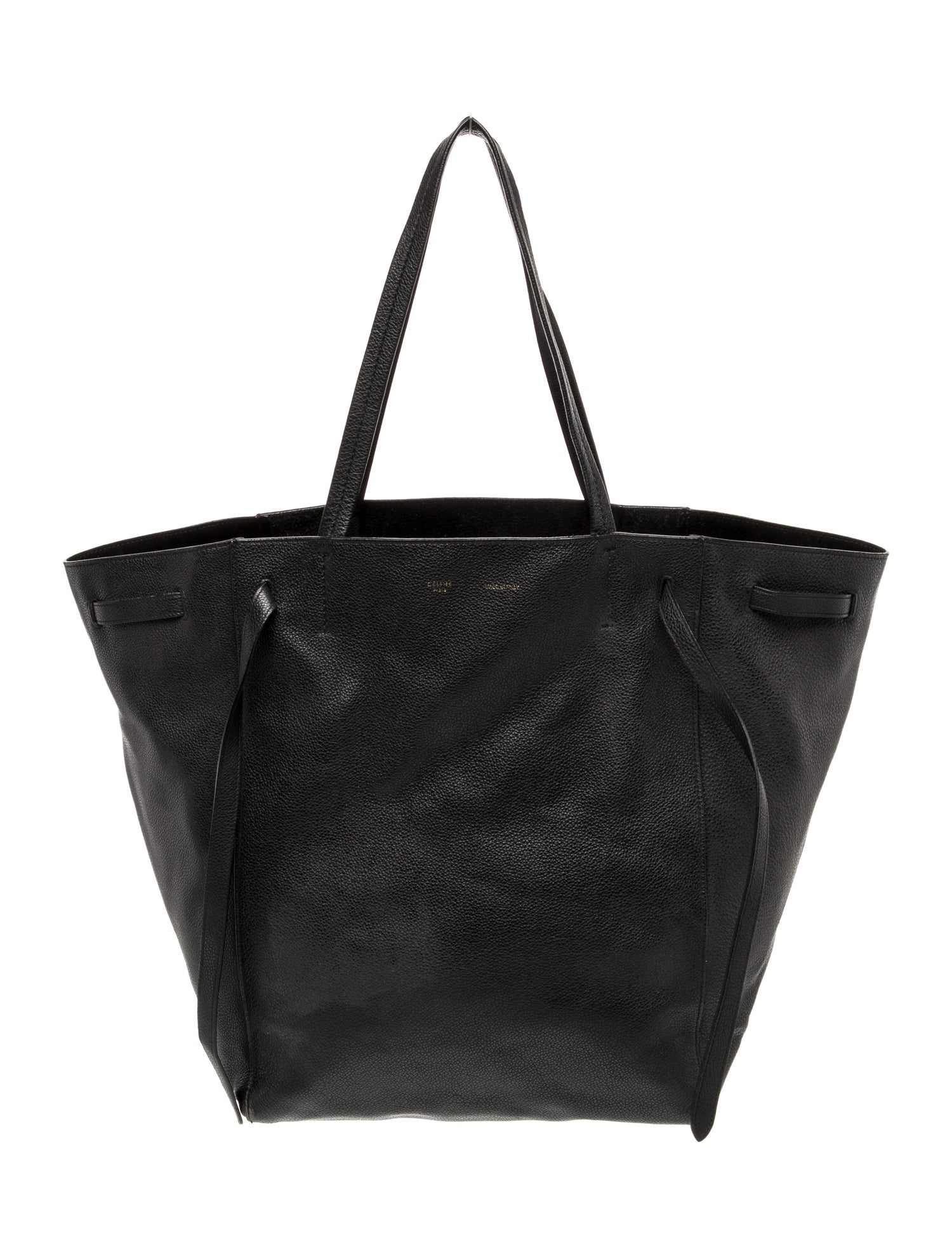 Celine Leather Cabas Phantom w/Belt Medium