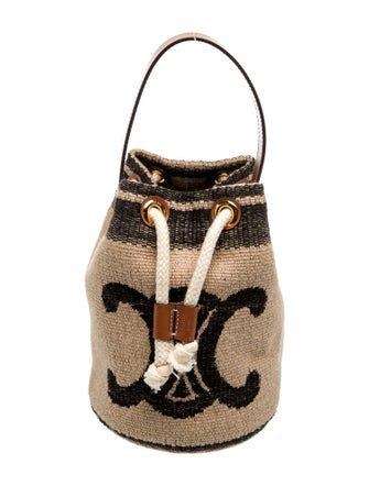 Celine Triomphe Bucket Bag Teen 2022