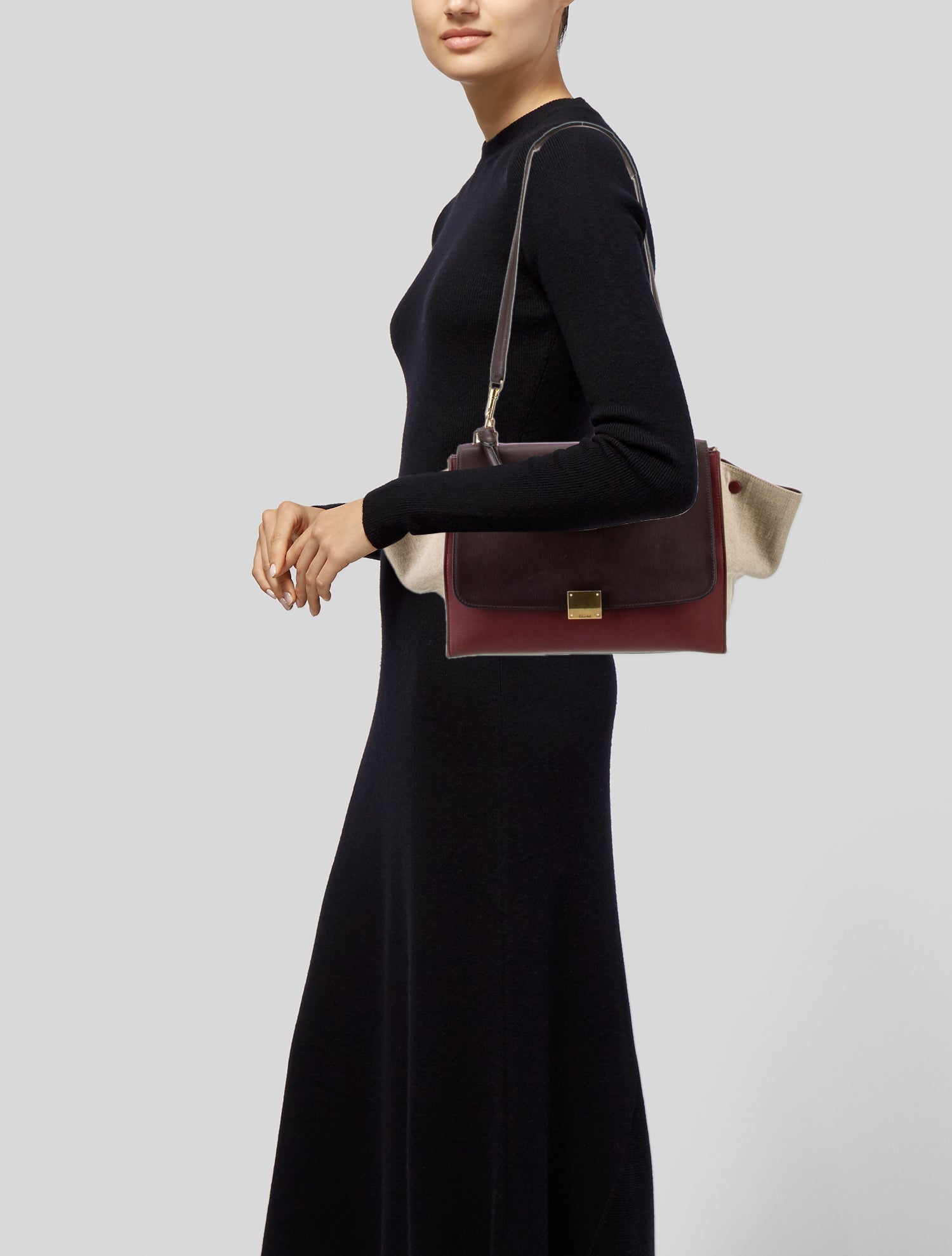 Celine Leather Trapeze Medium