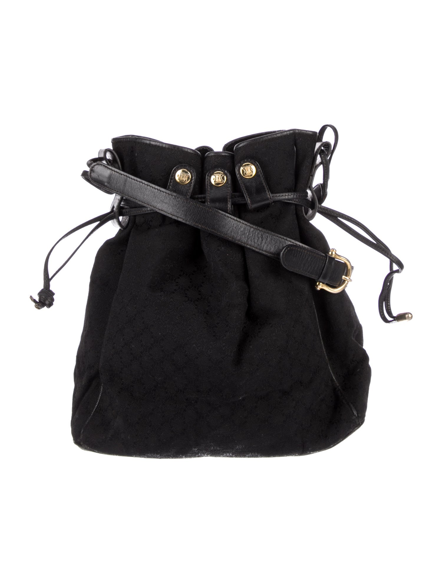 Celine Canvas Bucket Bag