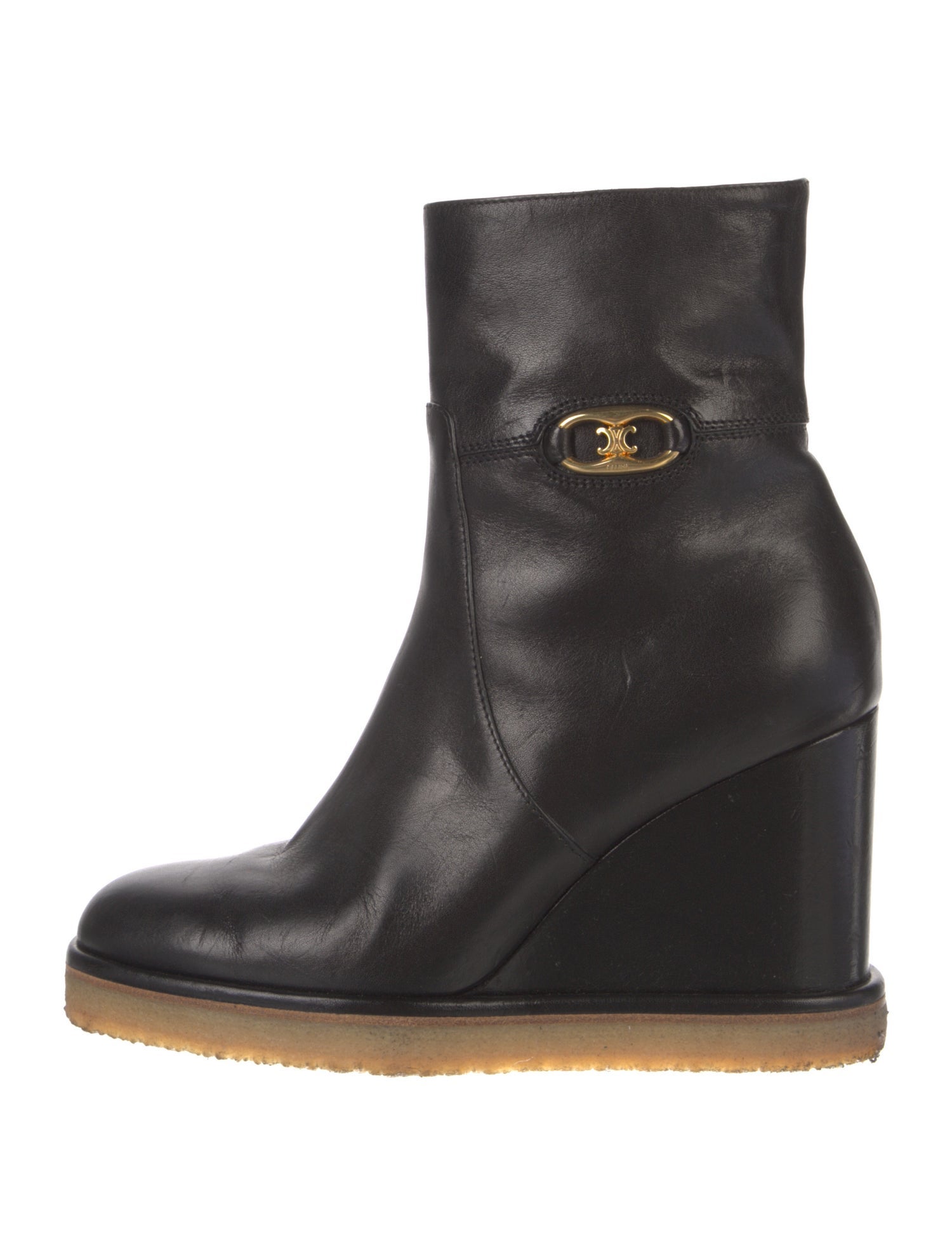 Celine Leather Boots