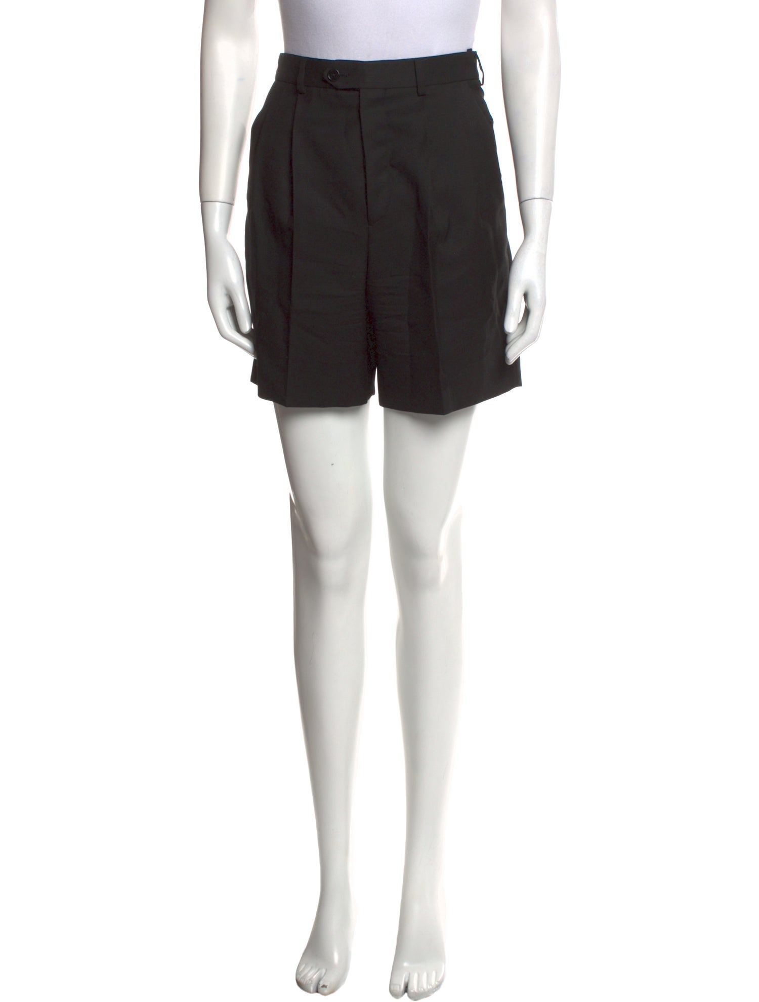 Celine Wool Mini Shorts