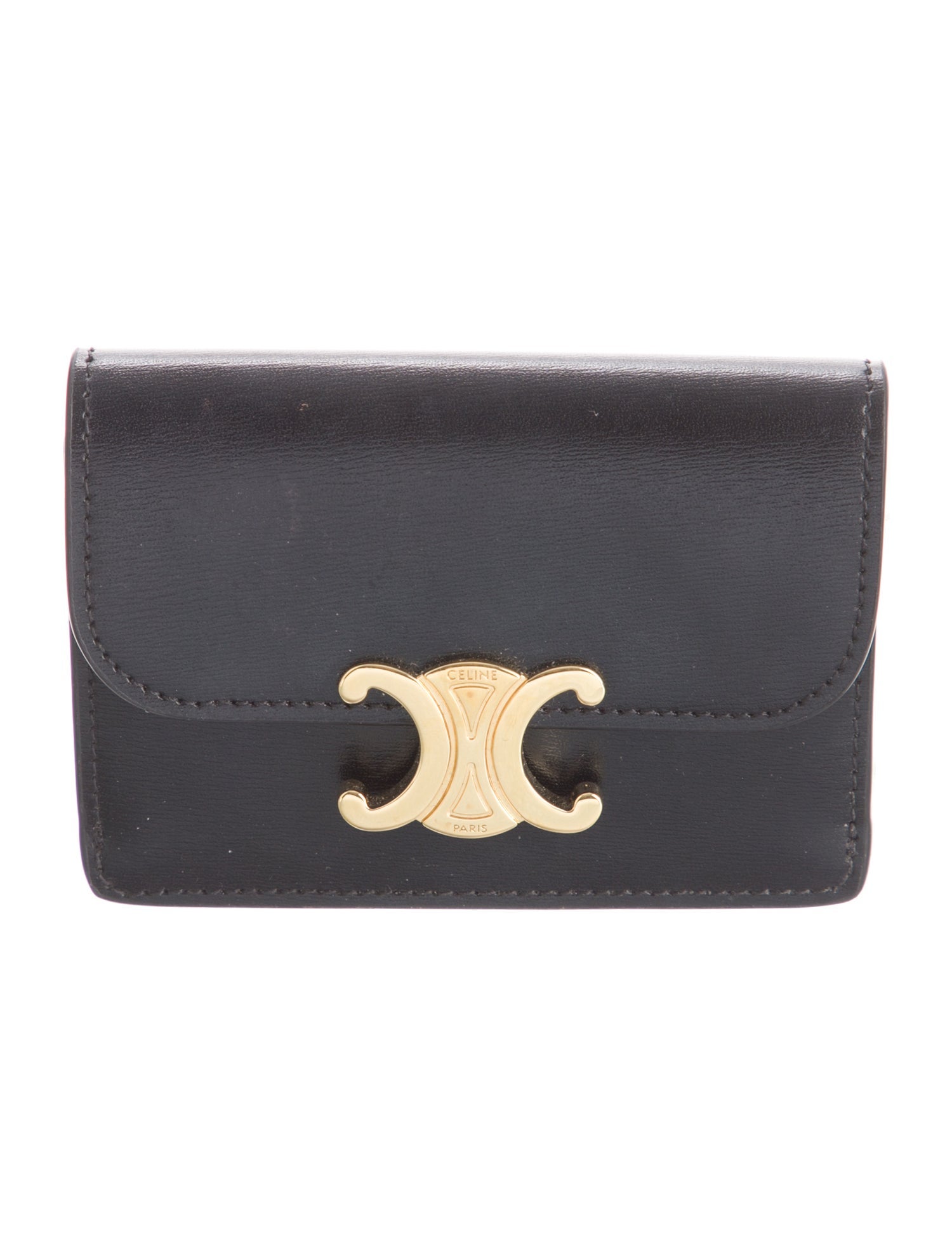 Celine Leather Card Holder