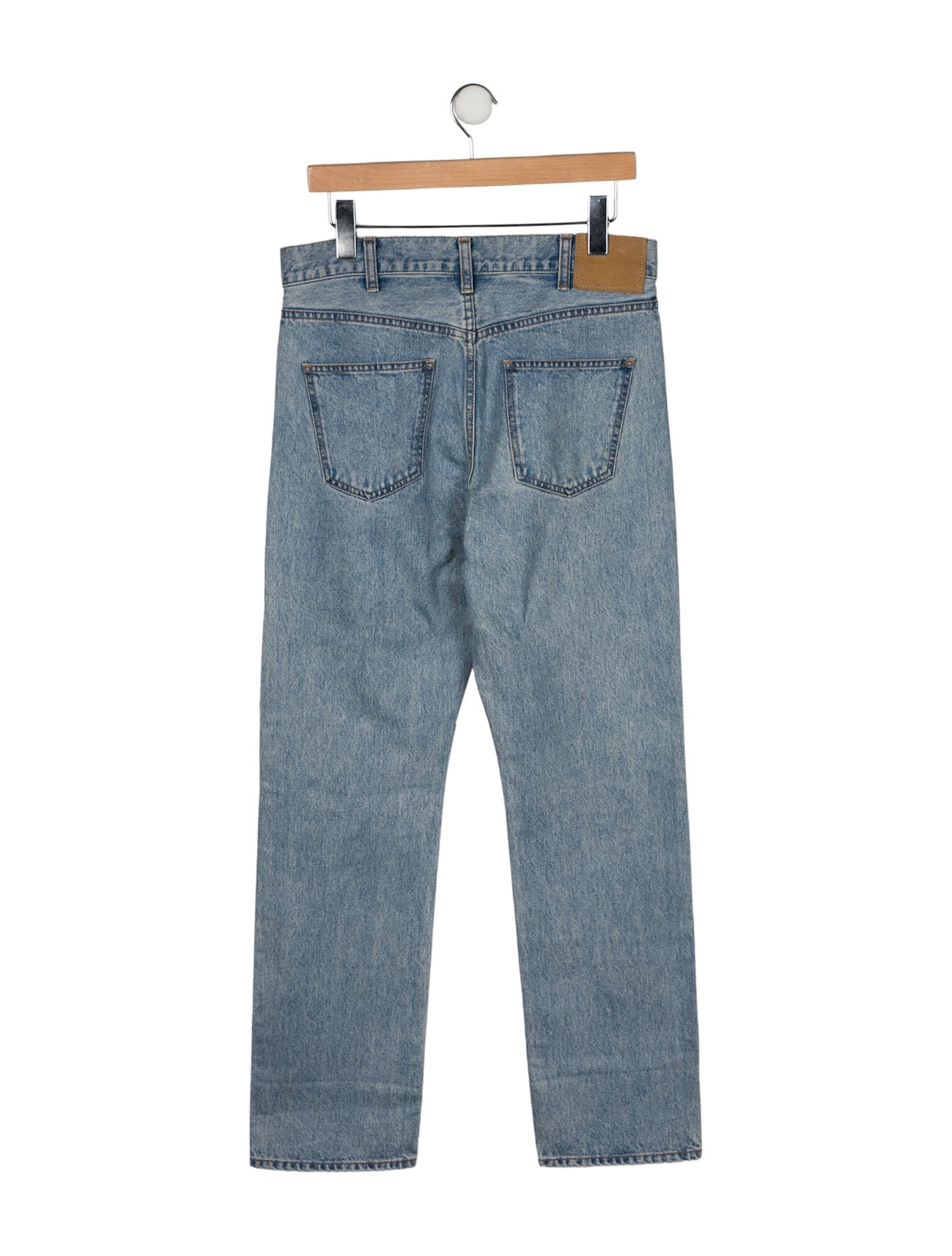 Celine High-Rise Straight Leg Jeans