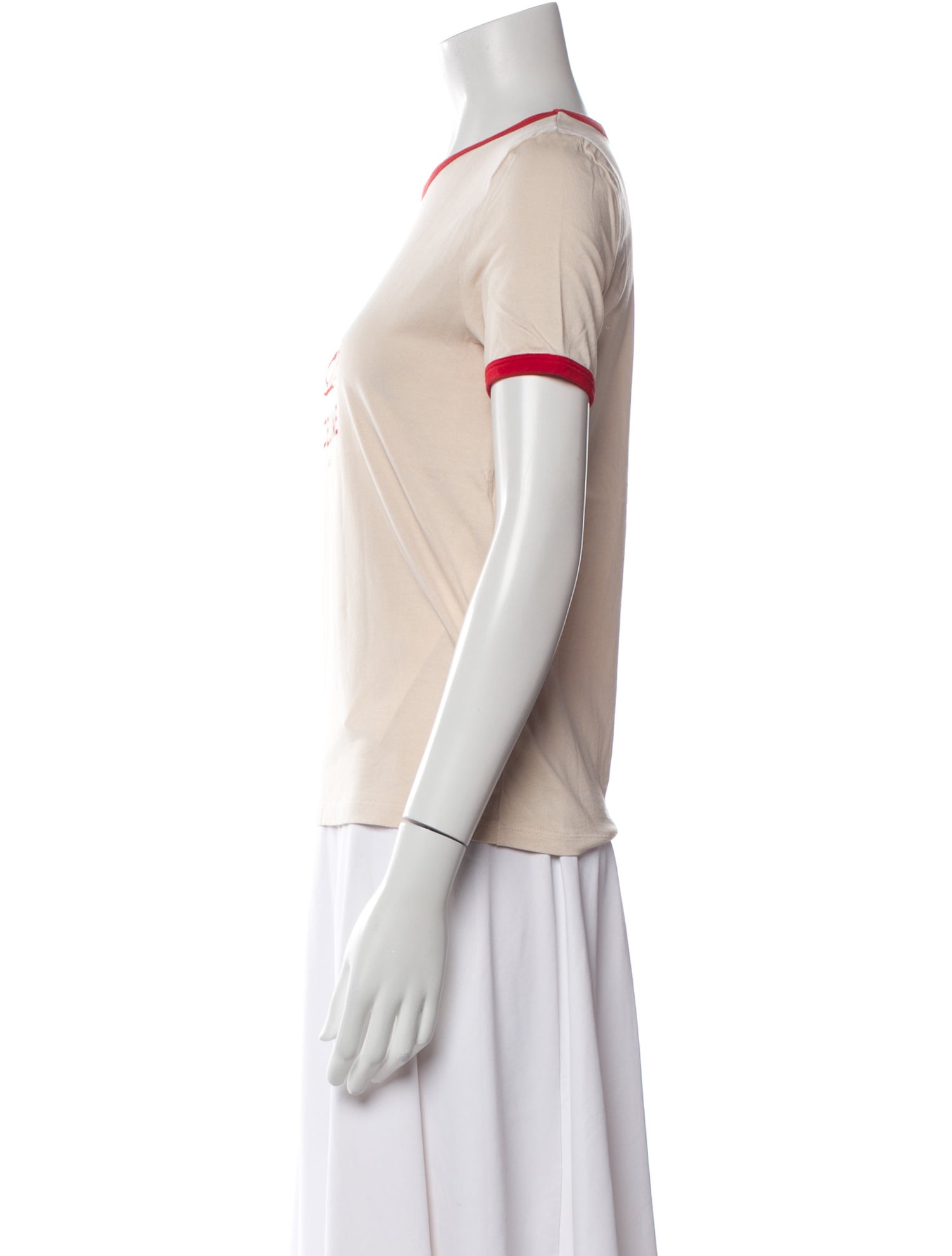 Celine Graphic Print Crew Neck T-Shirt