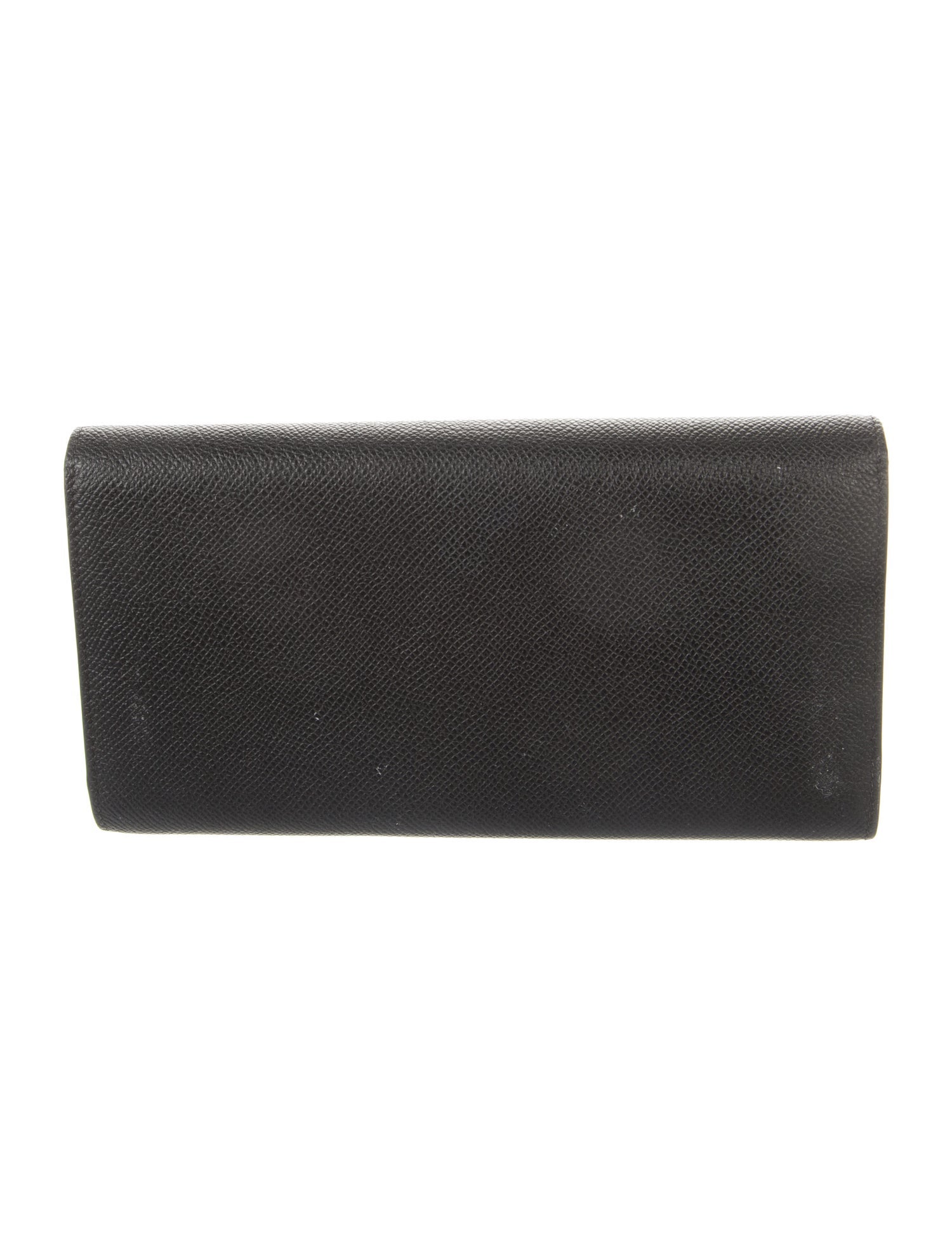 Celine Leather Printed Wallet