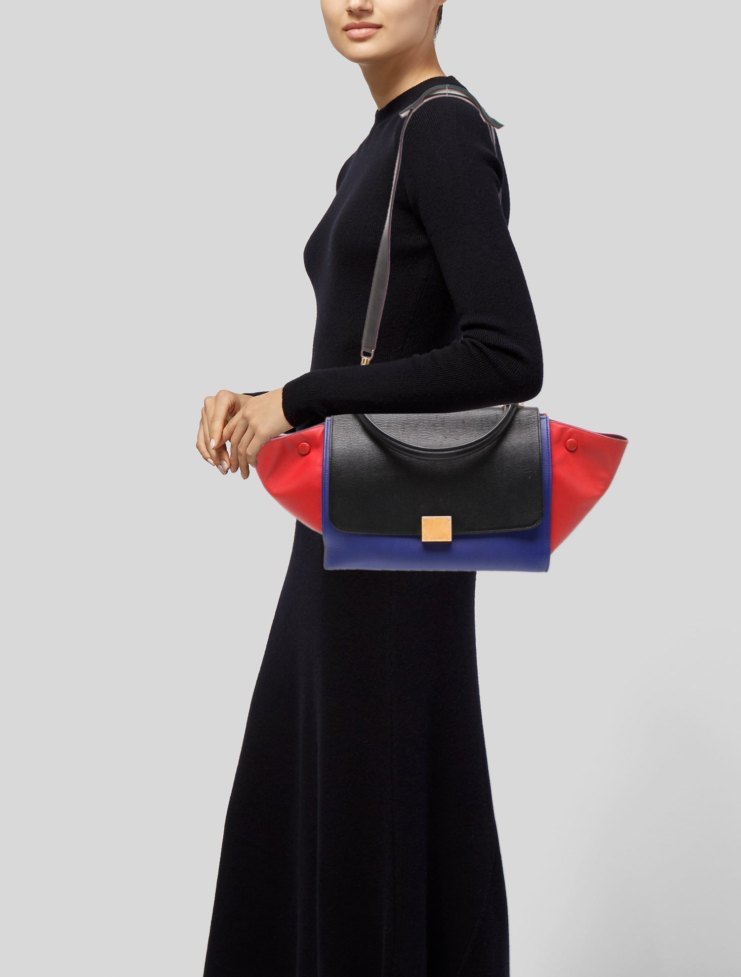 Celine Leather Trapeze Medium