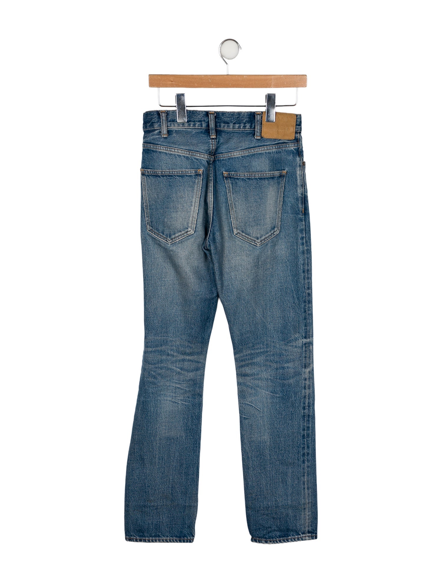 Celine High-Rise Straight Leg Jeans