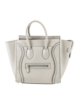 Celine Leather Luggage Micro