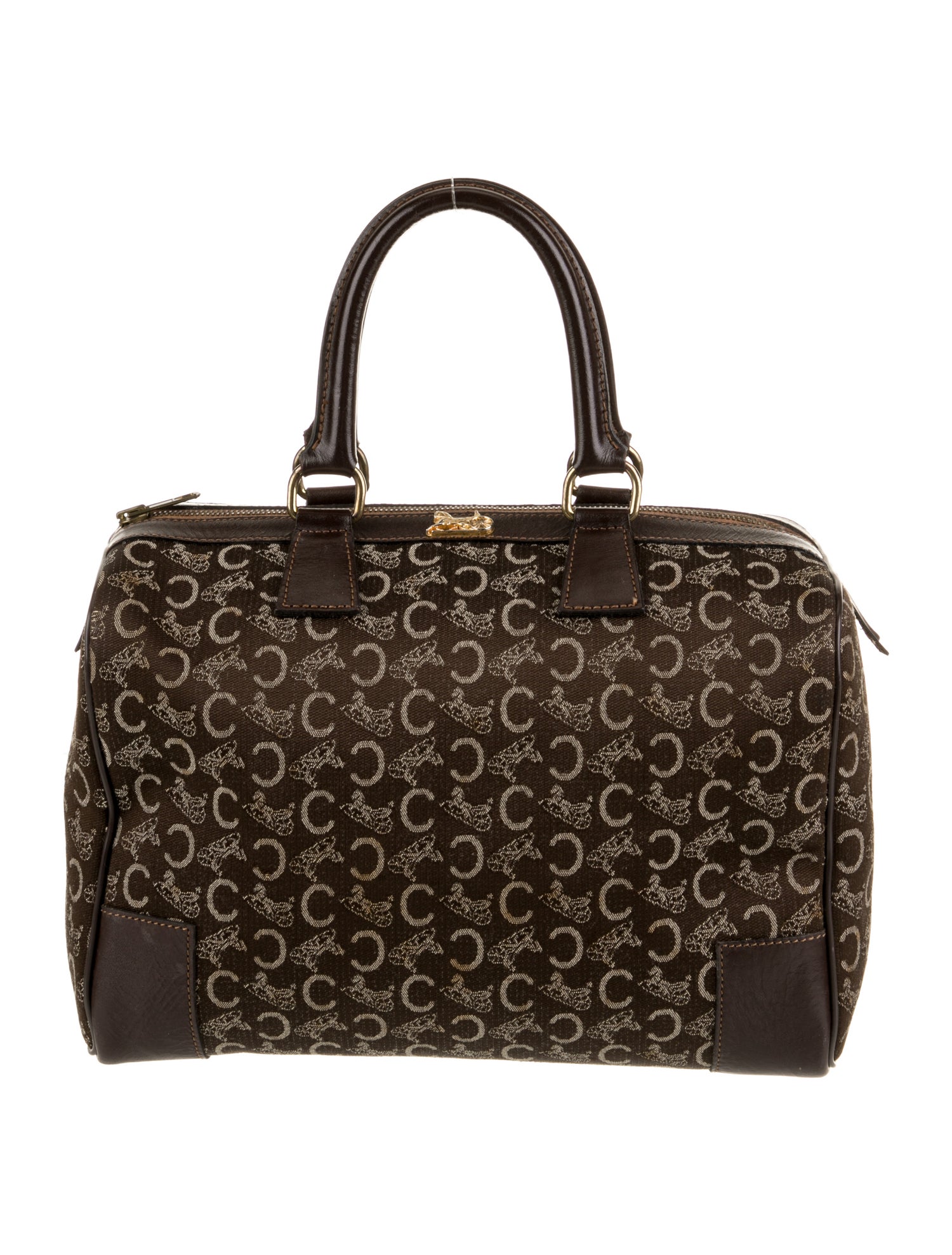 Celine Macadam Top Handle Bag