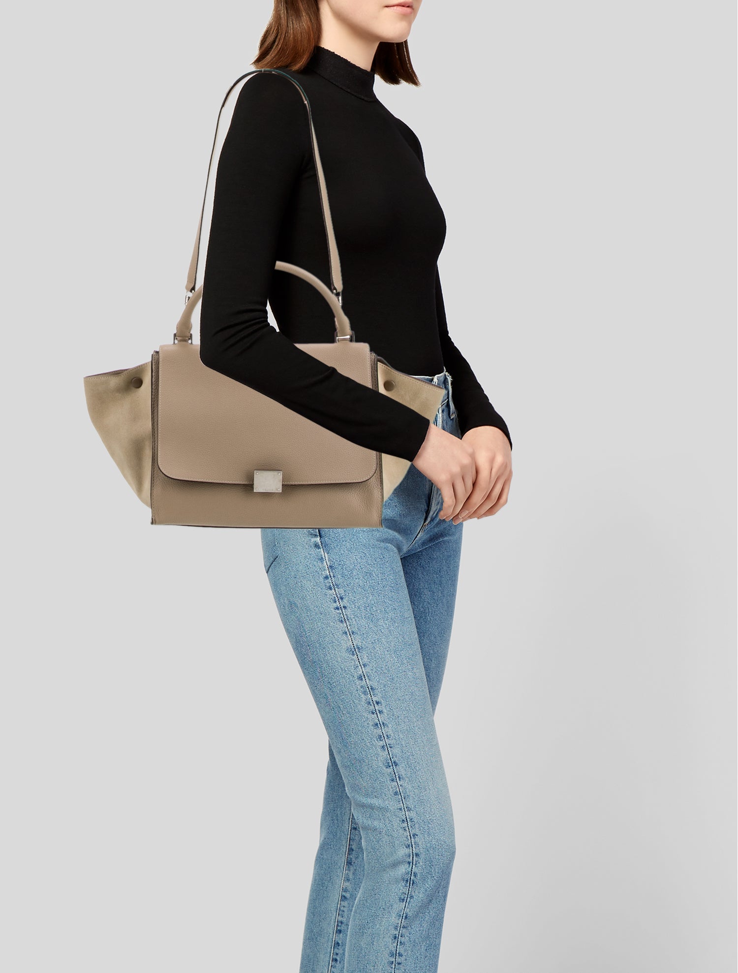 Celine Leather Trapeze Medium