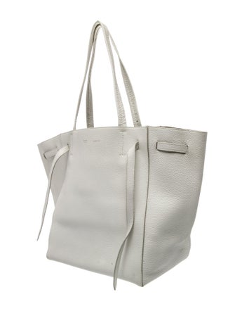 Celine Leather Cabas Phantom w/Belt Medium