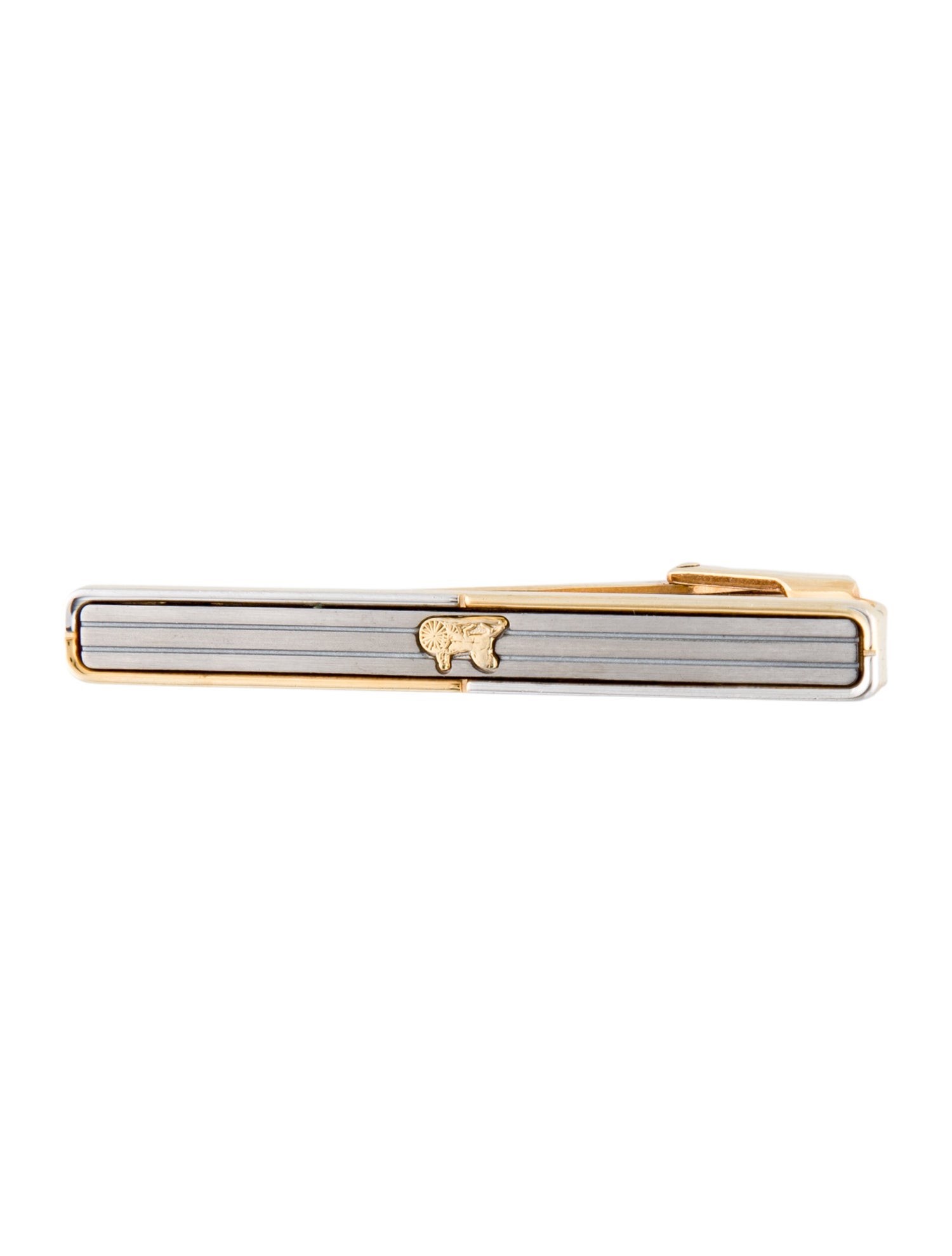 Celine Two-Tone Tie Clip