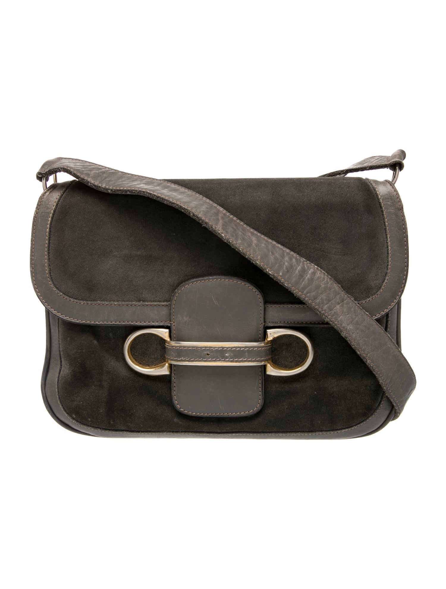 Celine Horsebit Shoulder Bag Vintage