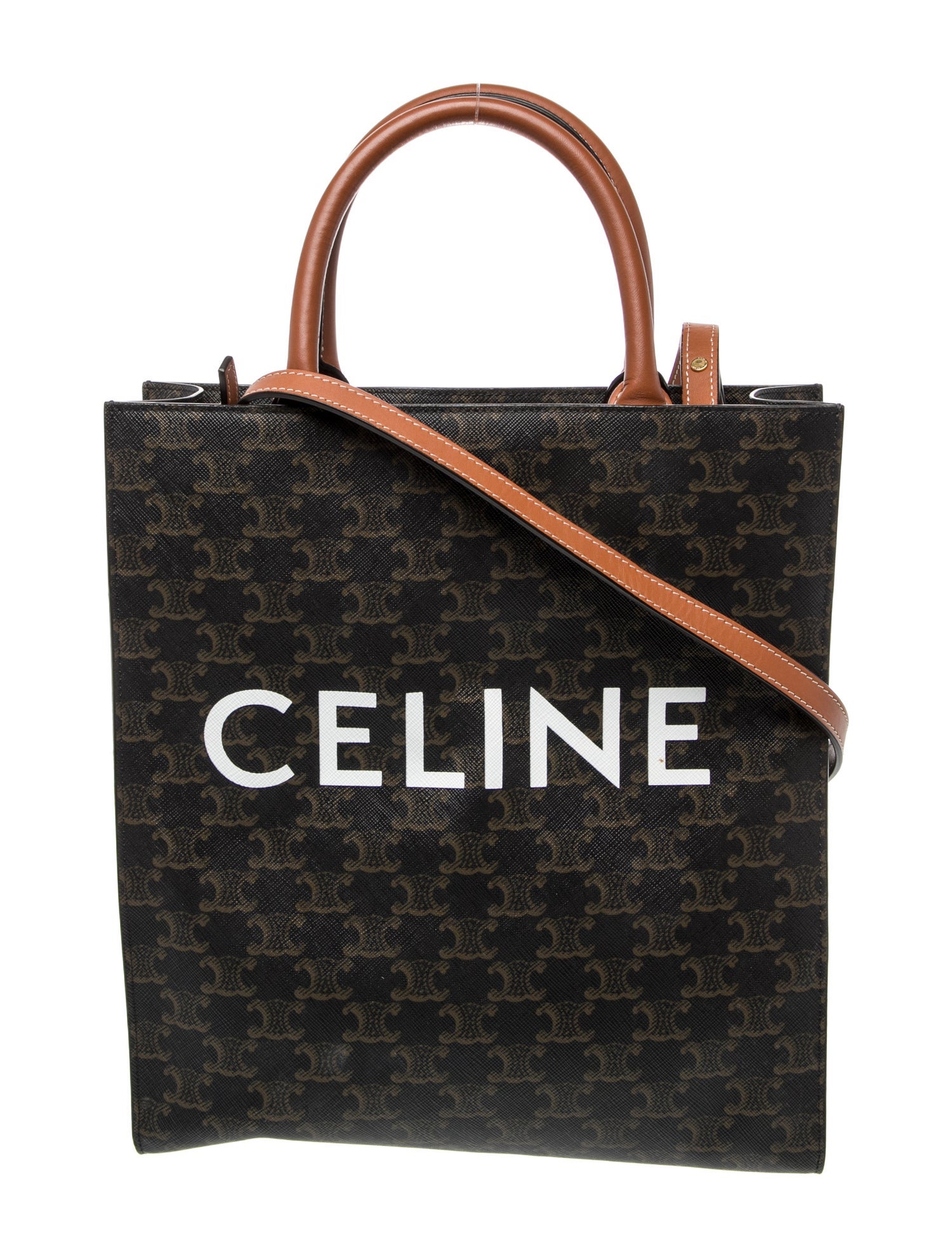 Celine Triomphe Vertical Cabas