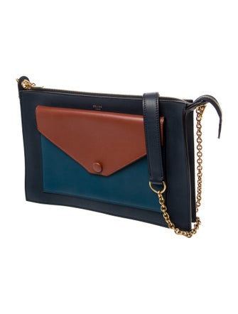 Celine Leather Envelope Small