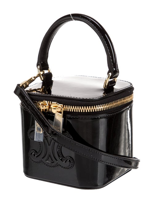 Celine Triomphe Cuir Triomphe Vanity Case Mini 2024