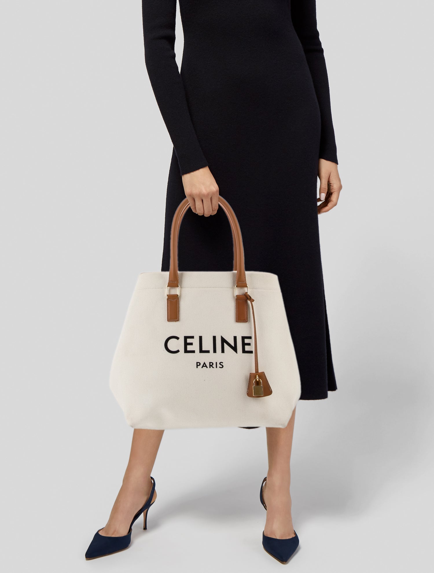 Celine Canvas Horizontal Cabas