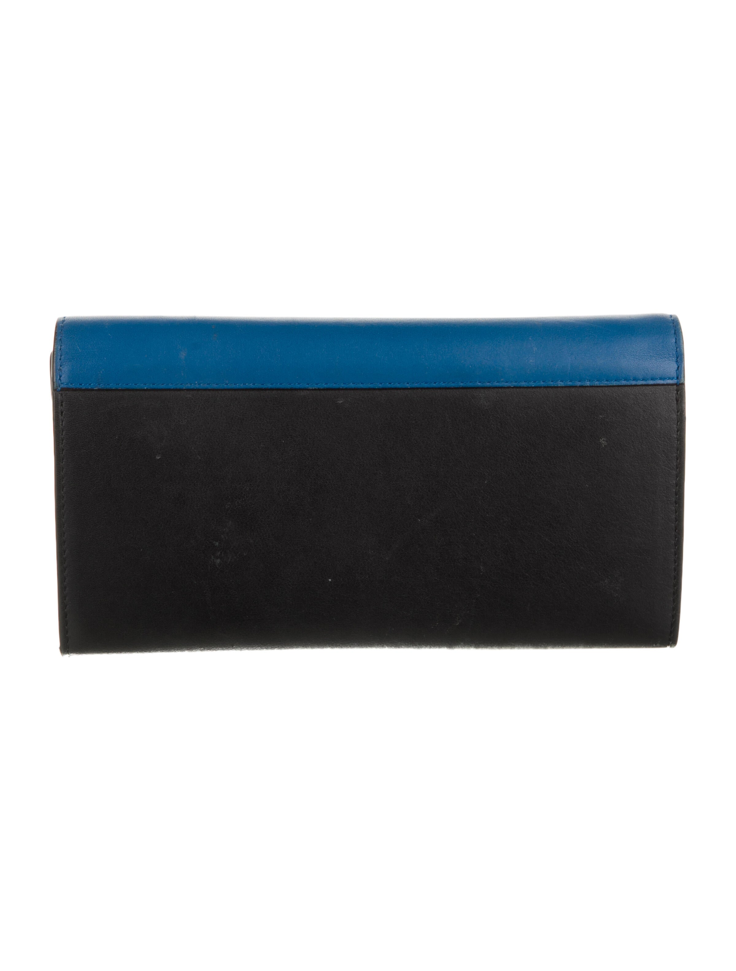 Celine Pocket Envelope Leather Wallet