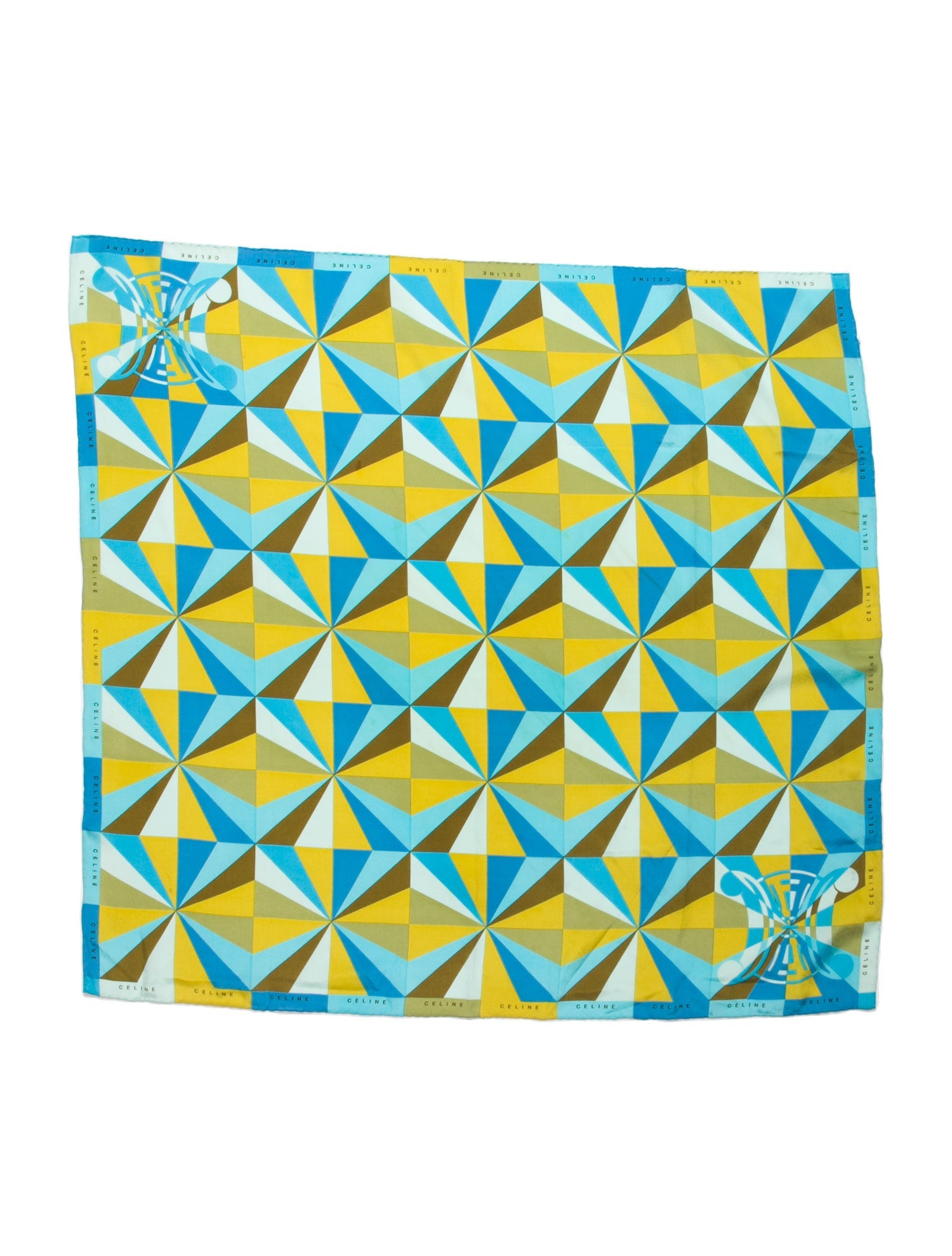 Celine Silk Printed Scarf