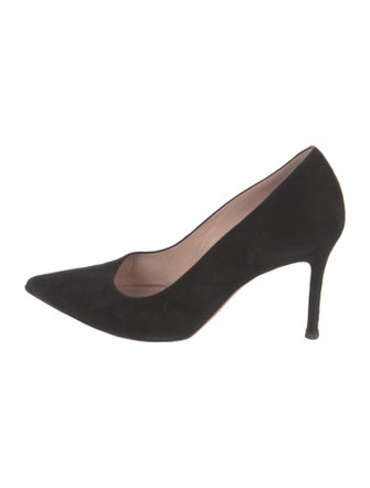 Celine Suede Pumps