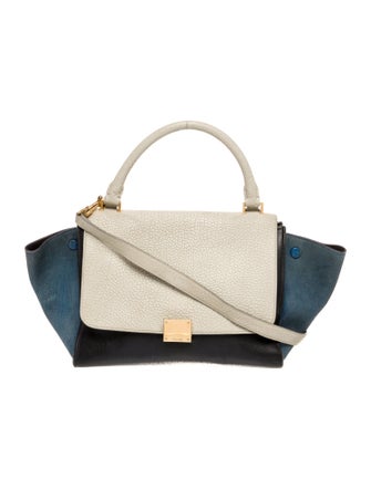 Celine Leather Trapeze