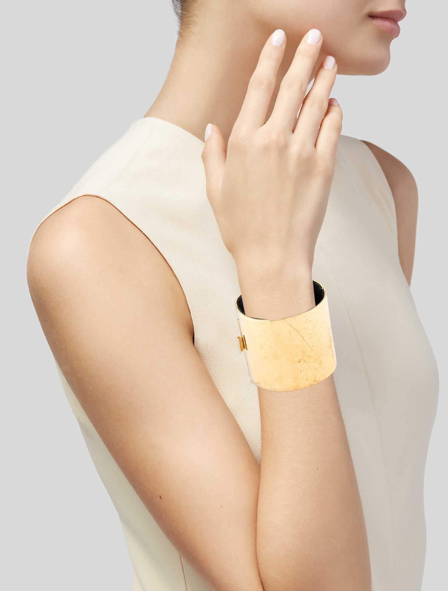 Celine Manchette Cuff Bracelet