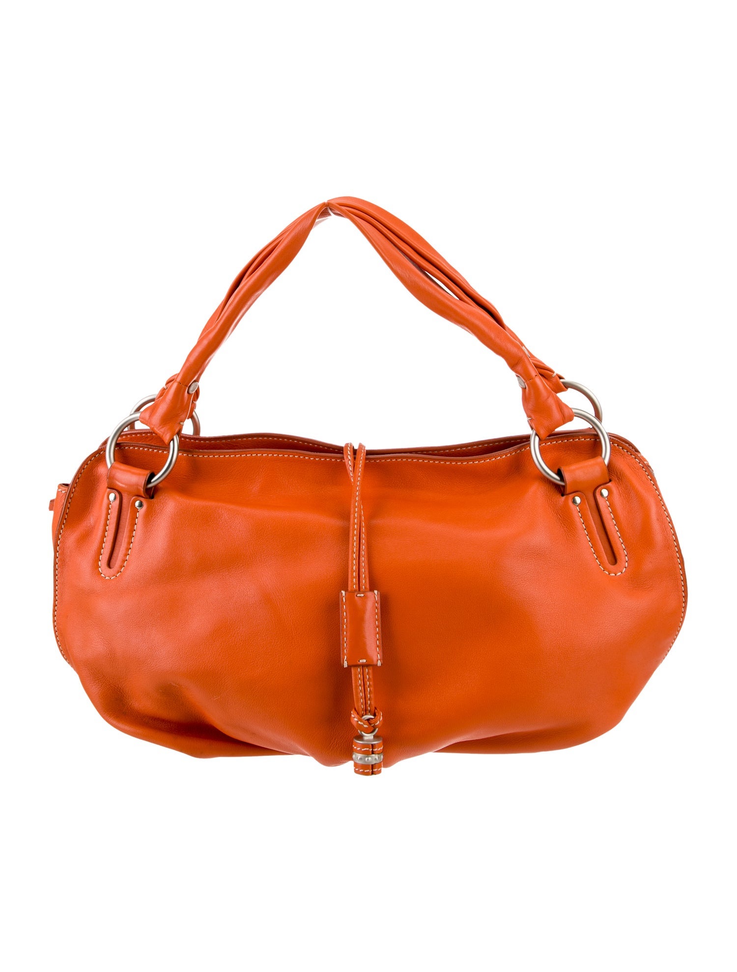 Celine Leather Top Handle Bag Vintage