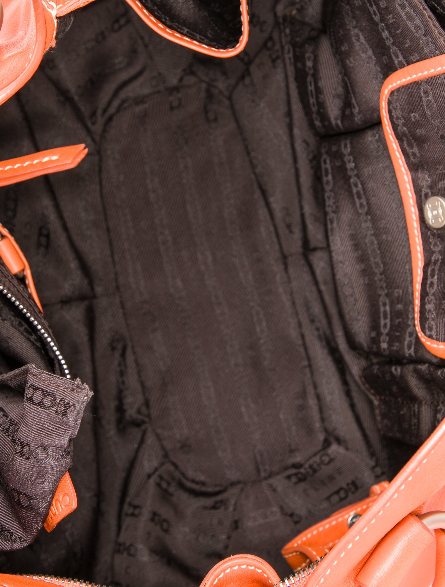 Celine Leather Top Handle Bag Vintage